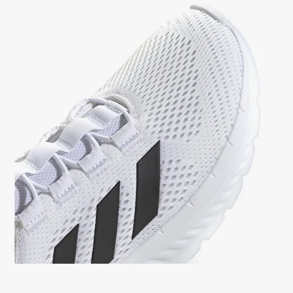 Adidas Men's White and Black Athletic Shoes - Picture 5 of 14